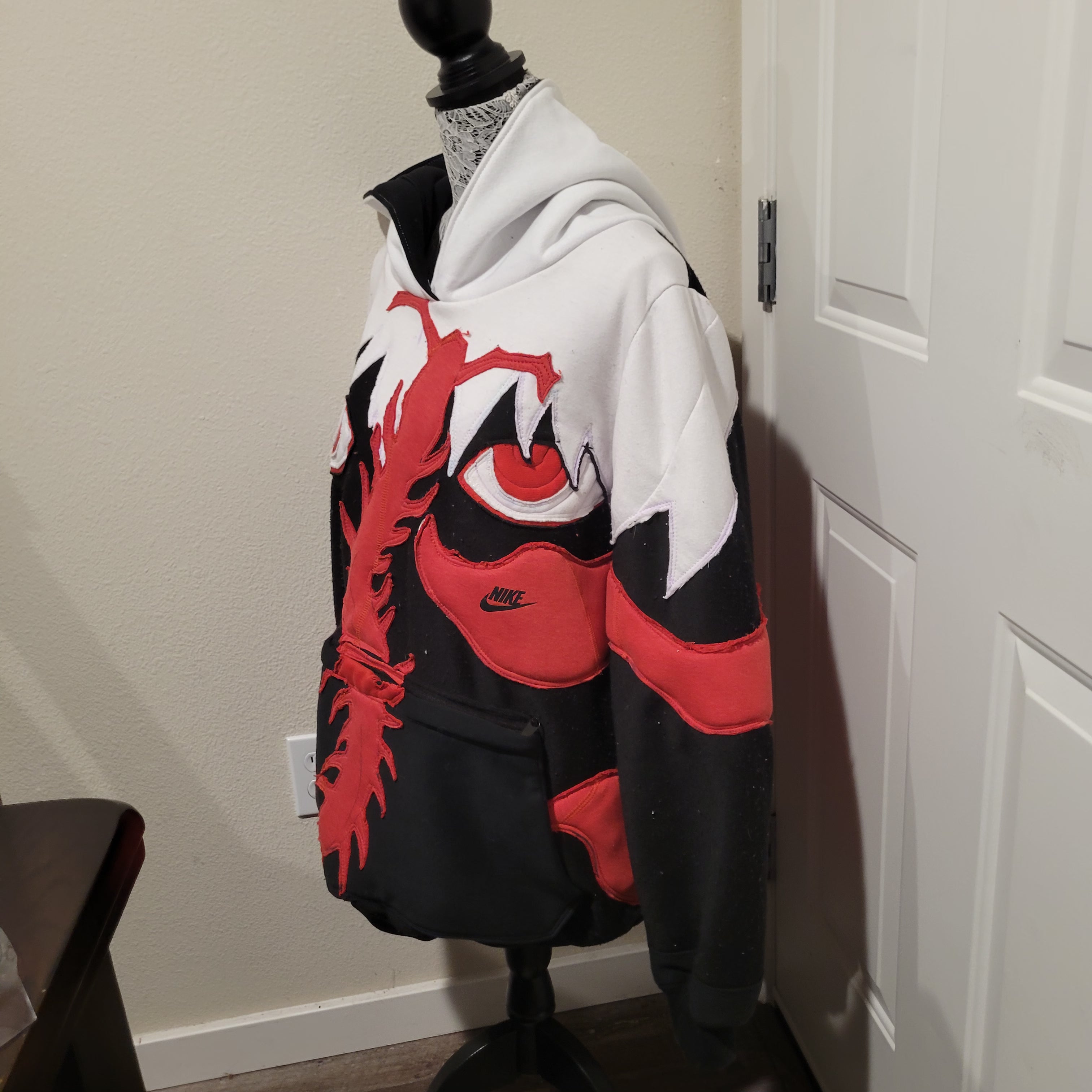 Upcycled Tokyo ghoul hoodie