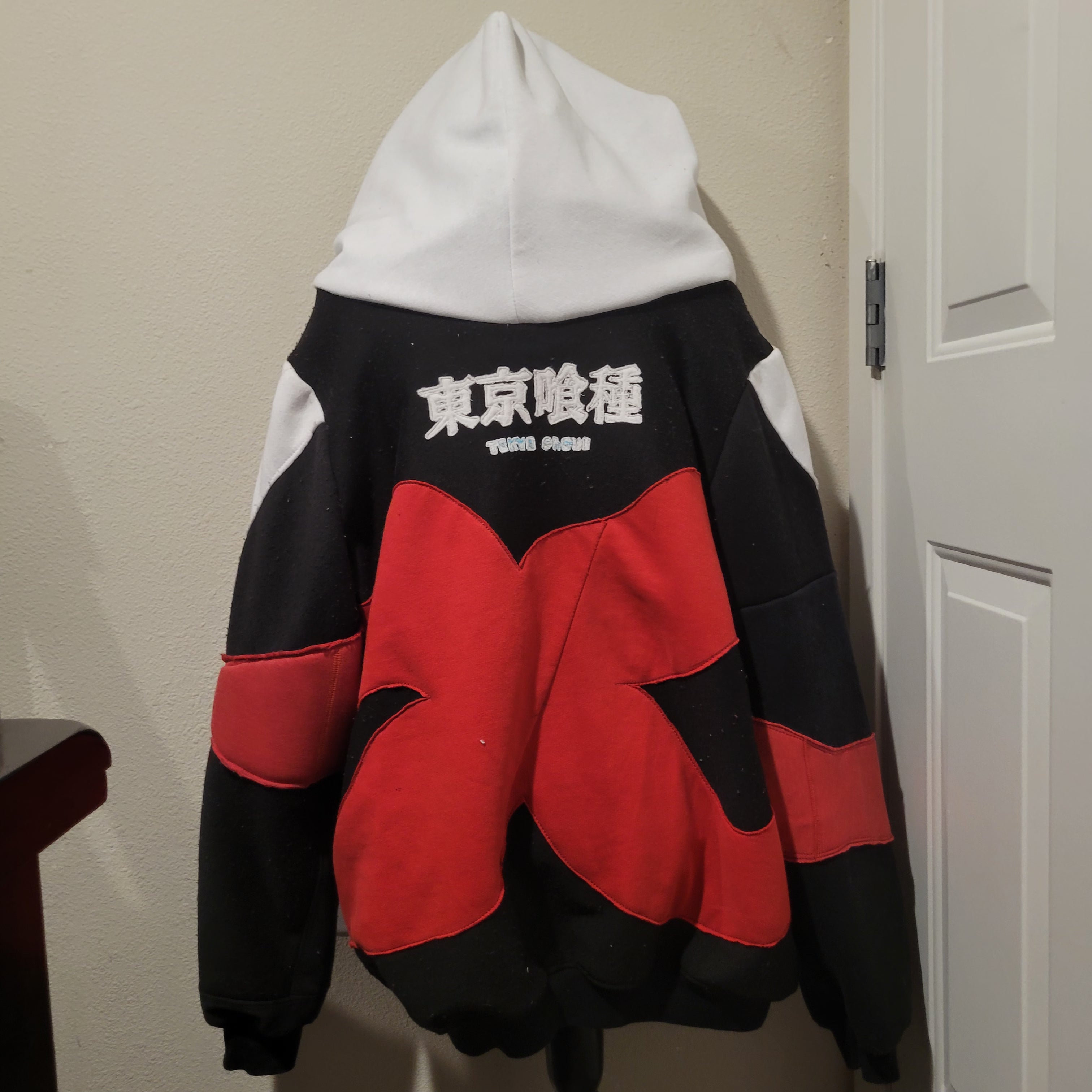 Upcycled Tokyo ghoul hoodie