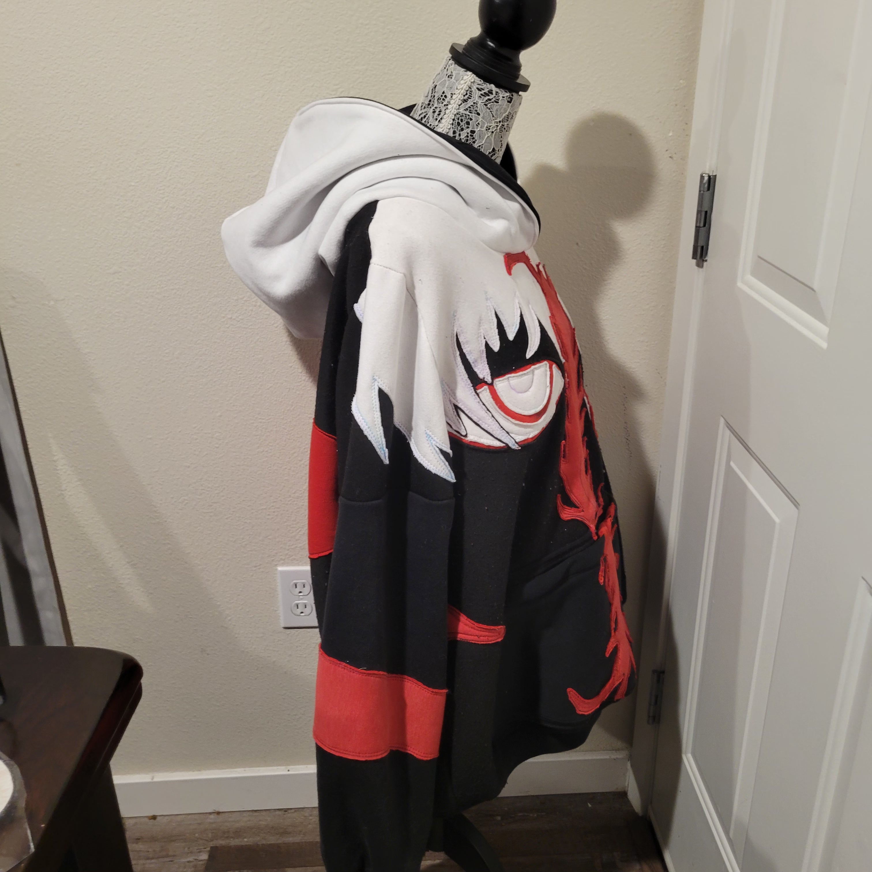 Upcycled Tokyo ghoul hoodie