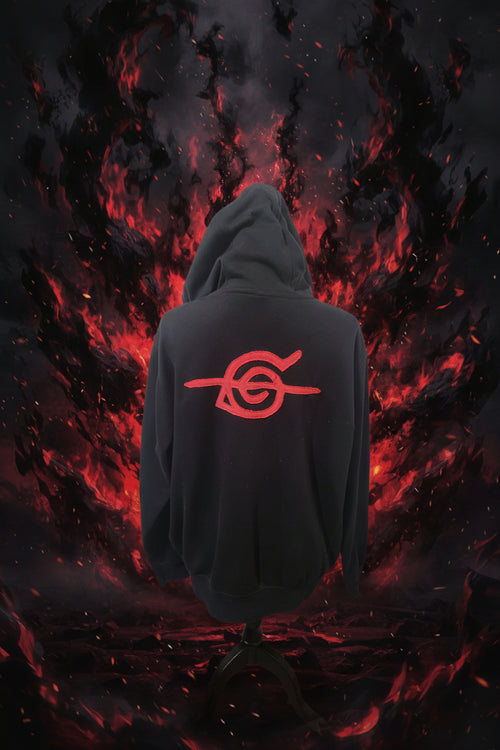 Upcycled Itach amuratsu hoodie